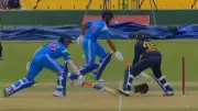 Priyansh Arya Run Out After Bizarre Collision With Wicketkeeper's Foot