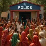 Protest in Shahjahanpur Over Alleged Fake Encounter of Rape Accused