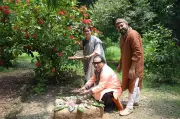Raktakarabi Sapling Planted in Santiniketan on World Environment Day