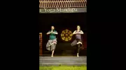Rakul Preet Singh Does Advanced Yoga with Himalayan Siddhaa Akshar on International Yoga Day