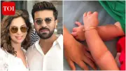 Ram Charan and Upasana Share First Glimpse of Twins on 14th Wedding Anniversary