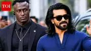 Ram Charan's Bodyguard Kevin Kunta Steals Limelight Ahead of Peddi Release