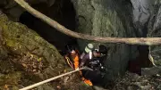 Rescuers in Laos Search Alternative Passage for Two Trapped in Flooded Cave