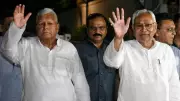 RJD Workers Guard Rabri Devi After Lalu Prasad's Security Downgrade Sparks Row