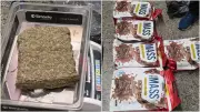 Rs 13 Crore Cannabis Seized at Lucknow Airport Hidden in Chocolate Packs