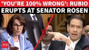 Rubio Erupts at 'Party With Trump' Question, Shuts Down Rosen on Iran Talks