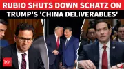 Rubio Rebuts Schatz on Trump's Taiwan Concessions in Heated Senate Hearing