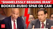 Rubio vs Booker Fiery Senate Hearing Over Iran Policy Erupts