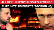 Russian Strikes Hit Kyiv Residential Areas and Leadership Hub