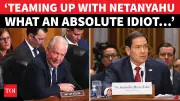 Senator Van Hollen Blasts Trump's 'Dumpster Fire' Mideast Policy, Rubio Struggles to Respond