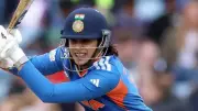 Smriti Mandhana becomes first to hit 600 fours in T20Is, leads India to record total