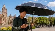 Solar-Powered Umbrella for Charging: A Portable Energy Source