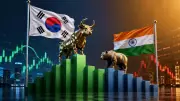South Korea Overtakes India as World's Sixth-Largest Stock Market