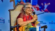 Sudha Murty's Book on Parliament Murals Launched in UK with Family