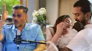 Suniel Shetty's granddaughter Evaarah offers laddoos to PM Modi photo