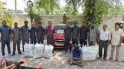 Suspended CISF Constable Arrested with 158 kg Ganja in Hyderabad