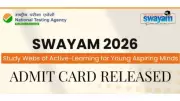 SWAYAM January 2026 Admit Card Released by NTA: Steps to Download