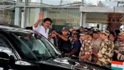 Tamil Nadu CM Vijay Arrives in Mangaluru, Visits Kollur Temple