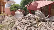 Temple Dome Collapse in Haryana's Kurukshetra Kills Caretaker