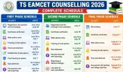 TG EAMCET Counselling 2026 Schedule Released by TSCHE