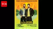 The Chainsmokers to Return to India for Sunburn Festival 2026 Tour in December