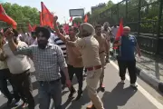 Thousands of Punjab Teachers March to CM Residence Over Pension, DA Demands