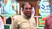 TMC Leader Jayprakash Majumdar Pelted with Eggs During Police Search Near Kolkata