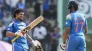 Ton-Up Gill and Kishan Blast 224-Run Stand in India vs Afghanistan ODI