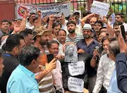 Tourist Car Association Protests Fuel Price Hike in Jaipur