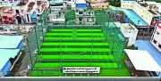 Trichy Corporation Develops New Multi-Sports Turf on MLCP Terrace