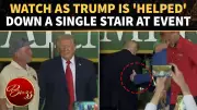 Trump Appears to Seek Help on Step, Video Reignites Health Speculation