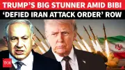 Trump Denies Netanyahu Humiliation, Says Missiles Were Already En Route to Iran