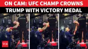 Trump's UFC Medal Moment Hijacked by Crude Michelle Obama Comment