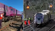 Two passenger trains collide near Bedford, UK, killing driver and injuring 89