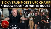UFC Champion Sean Strickland Escorted from White House Event, Police Van Video Sparks Buzz
