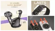 U&i Launches Fitness Smart Band, Power Bank, TWS, and Adapter in India