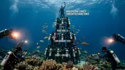 Underwater Human Pyramid Sets Guinness World Record at Swaraj Dweep