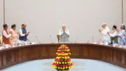 Union Cabinet Lauds Narendra Modi as Longest-Serving Elected PM