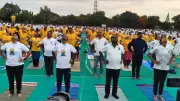 Union Minister HD Kumaraswamy Highlights Yoga's Role in Health at Mandya Event