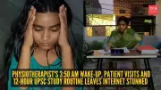 UPSC Aspirant Wakes Up at 3:50 AM, Balances Patients and Studies
