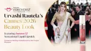 Urvashi Rautela's Cannes 2026 Look Features Forever52 Liquid Lipstick