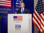 US Ambassador Sergio Gor Hails 250 Years of American Freedom in Hyderabad