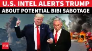 US Intel Warns Trump of Israeli Threat to Iran Peace Deal