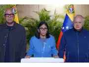Venezuela's Acting President Rodriguez Thanks World Leaders for Earthquake Aid