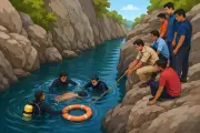 Youth Drowns After Getting Trapped in Rocky Valley Near Hubballi Lake