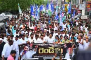 YSRCP holds massive protests across Andhra, slams Naidu govt's failures