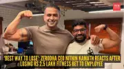 Zerodha CEO Pays Rs 2.5 Lakh After Losing Health Bet to Employee