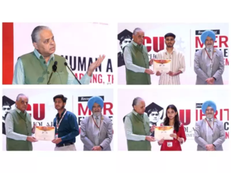 2nd Edition of Chandigarh University's Scholars' Summit 2026 Begins, Felicitates 3600 CUCET Toppers