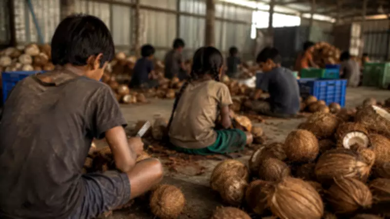 7 Child Labourers Rescued from Coconut Processing Unit in Karnataka