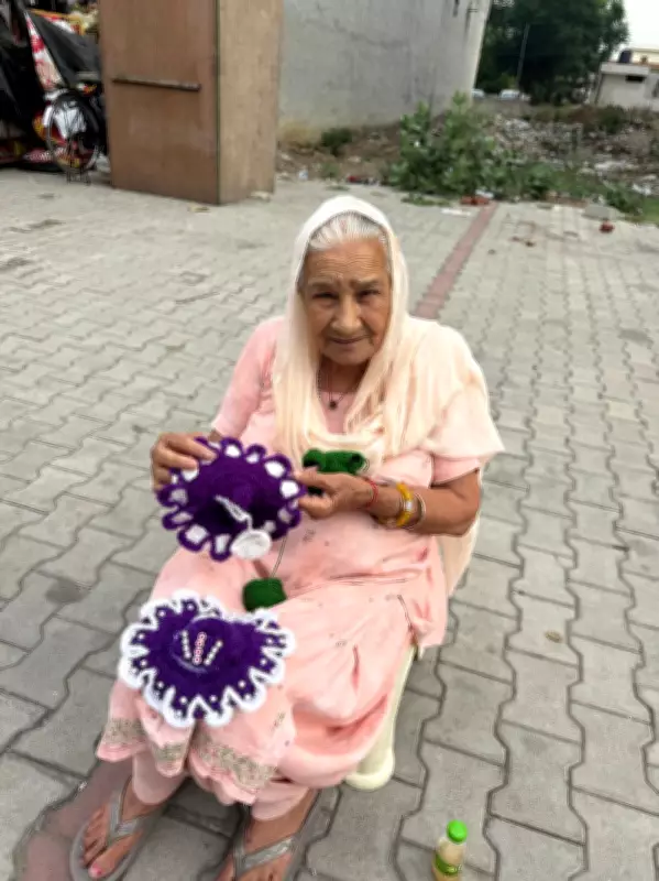 83-year-old Ludhiana woman stitches deity clothes for livelihood, shuns sympathy